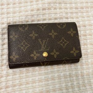 Louis Vuitton Dark Brown Monogram Wallet